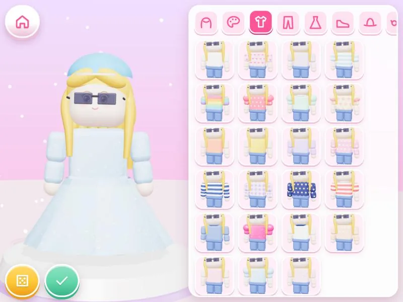 Screenshot of BeautyBlox